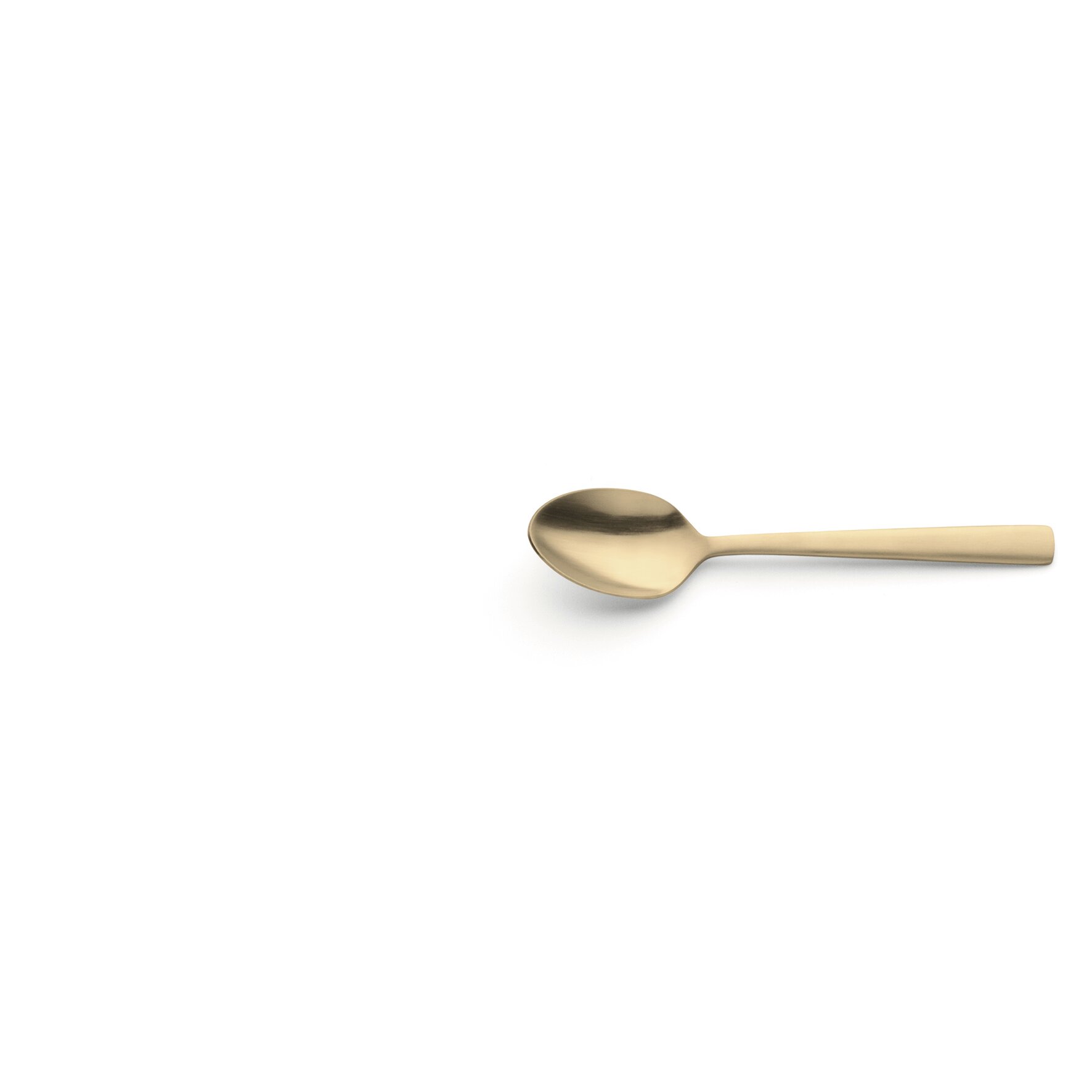 Ventura, Mocca- / Espressolöffel 108 mm PVD gold 