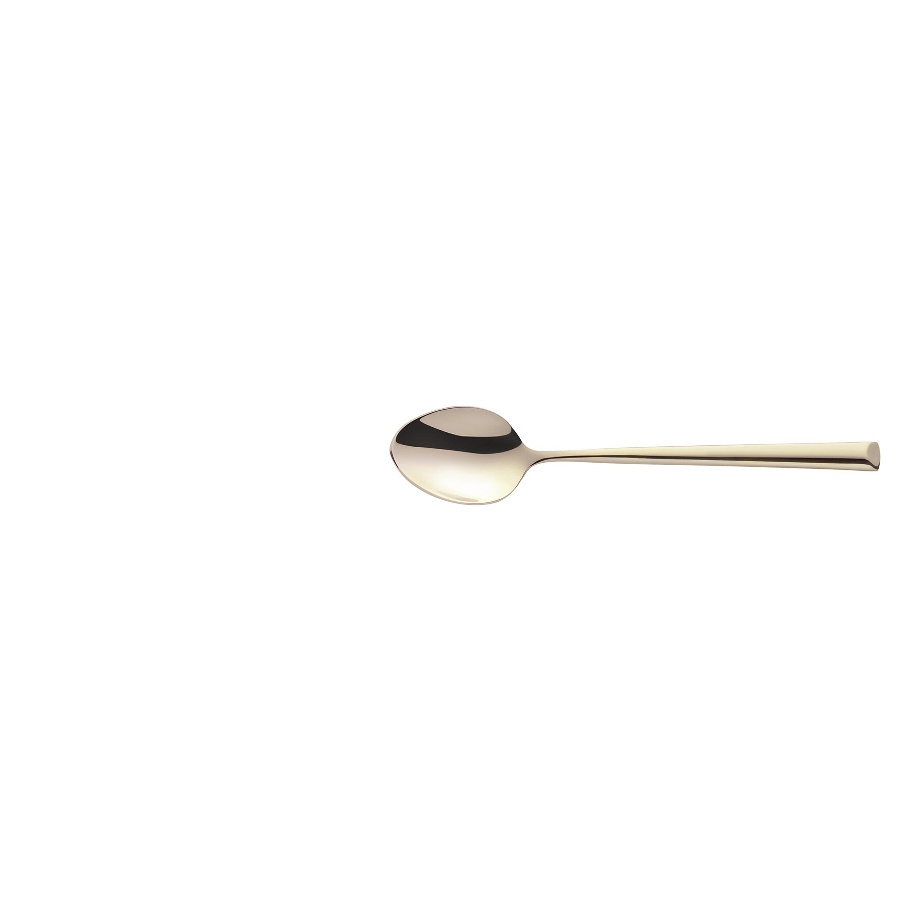 Metropole, Kaffeelöffel 139 mm PVD champagner 
