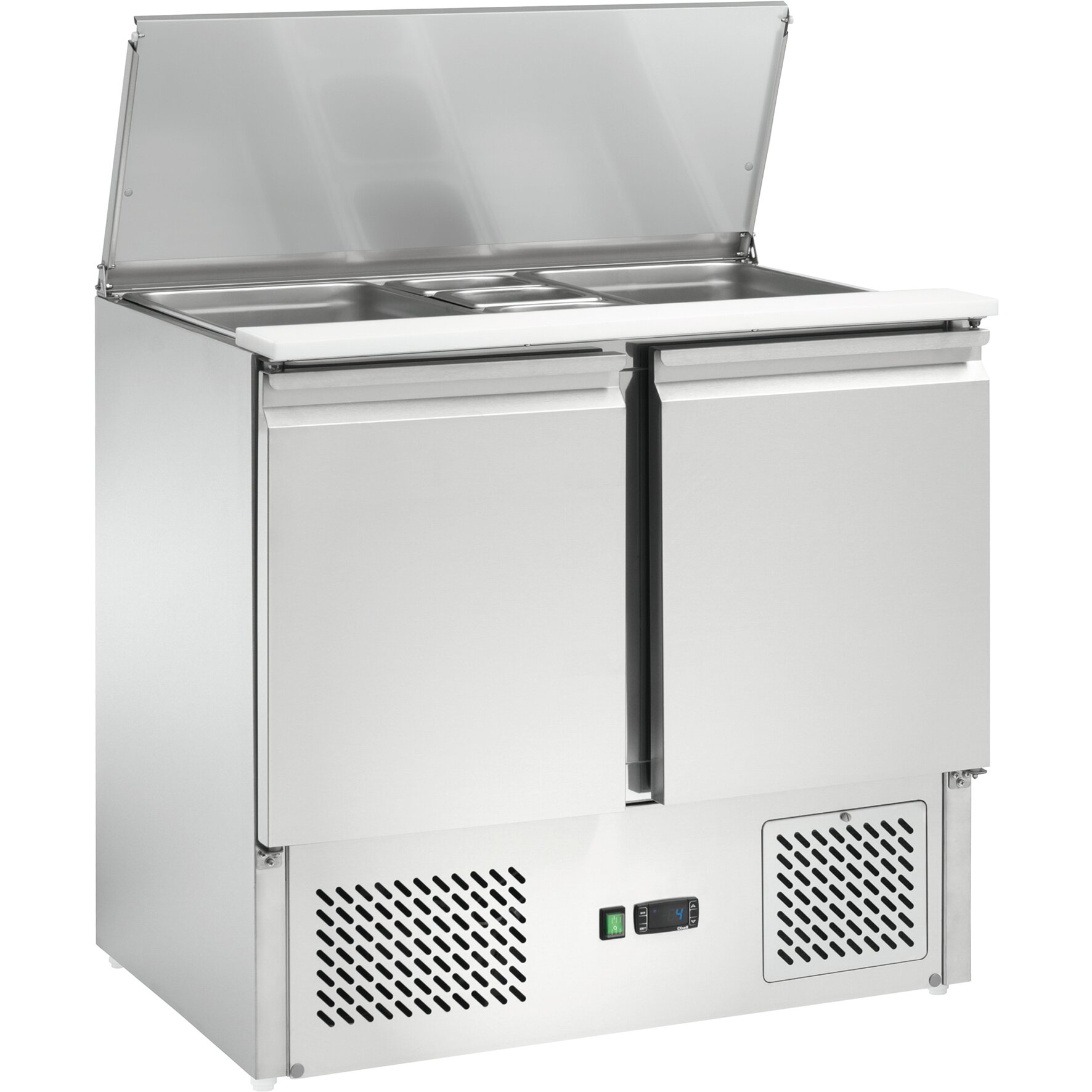 Saladette, GN 1/1, 2 Türen