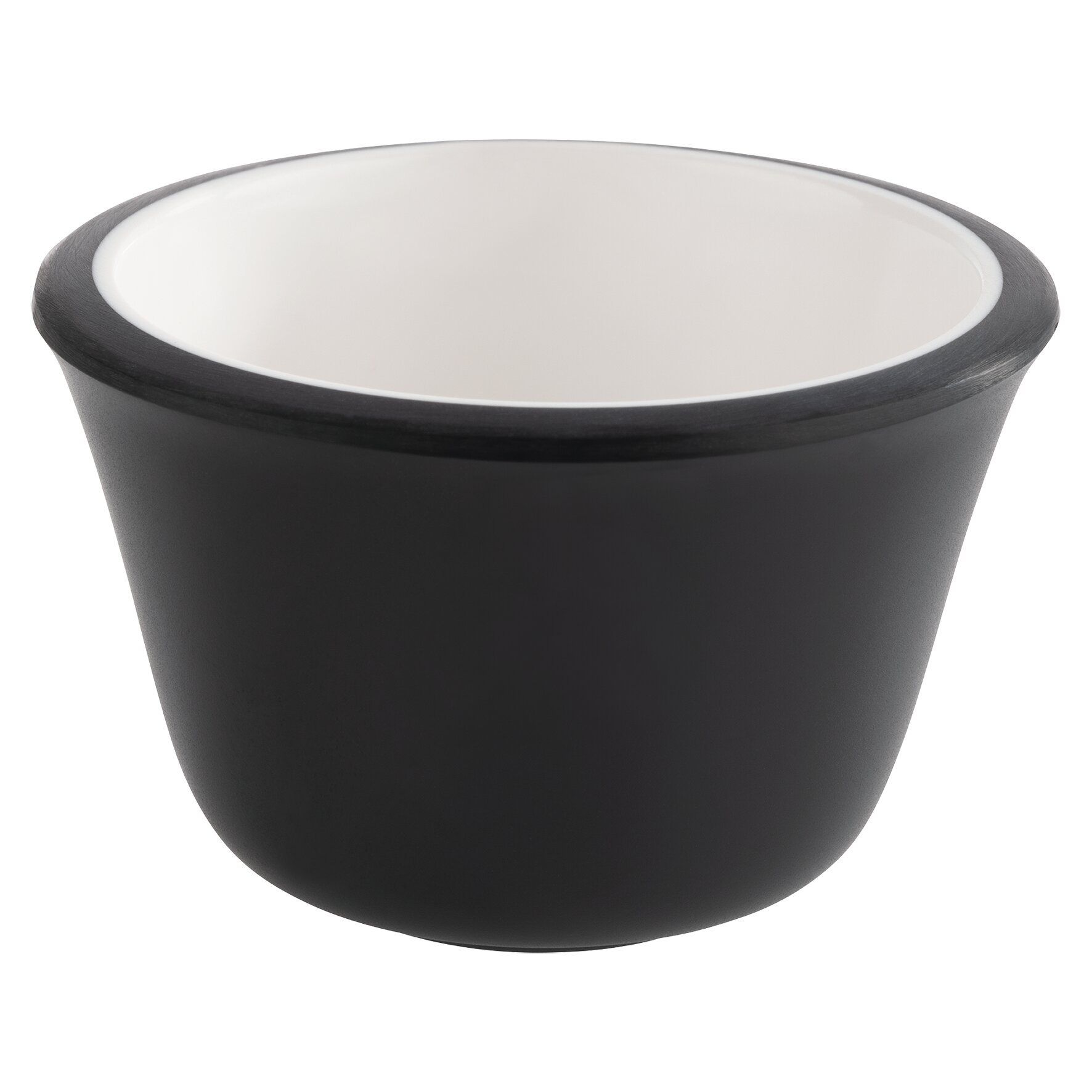 Mini, Dipschälchen 6er Set 0,04 l / ø 60 mm weiß / schwarz