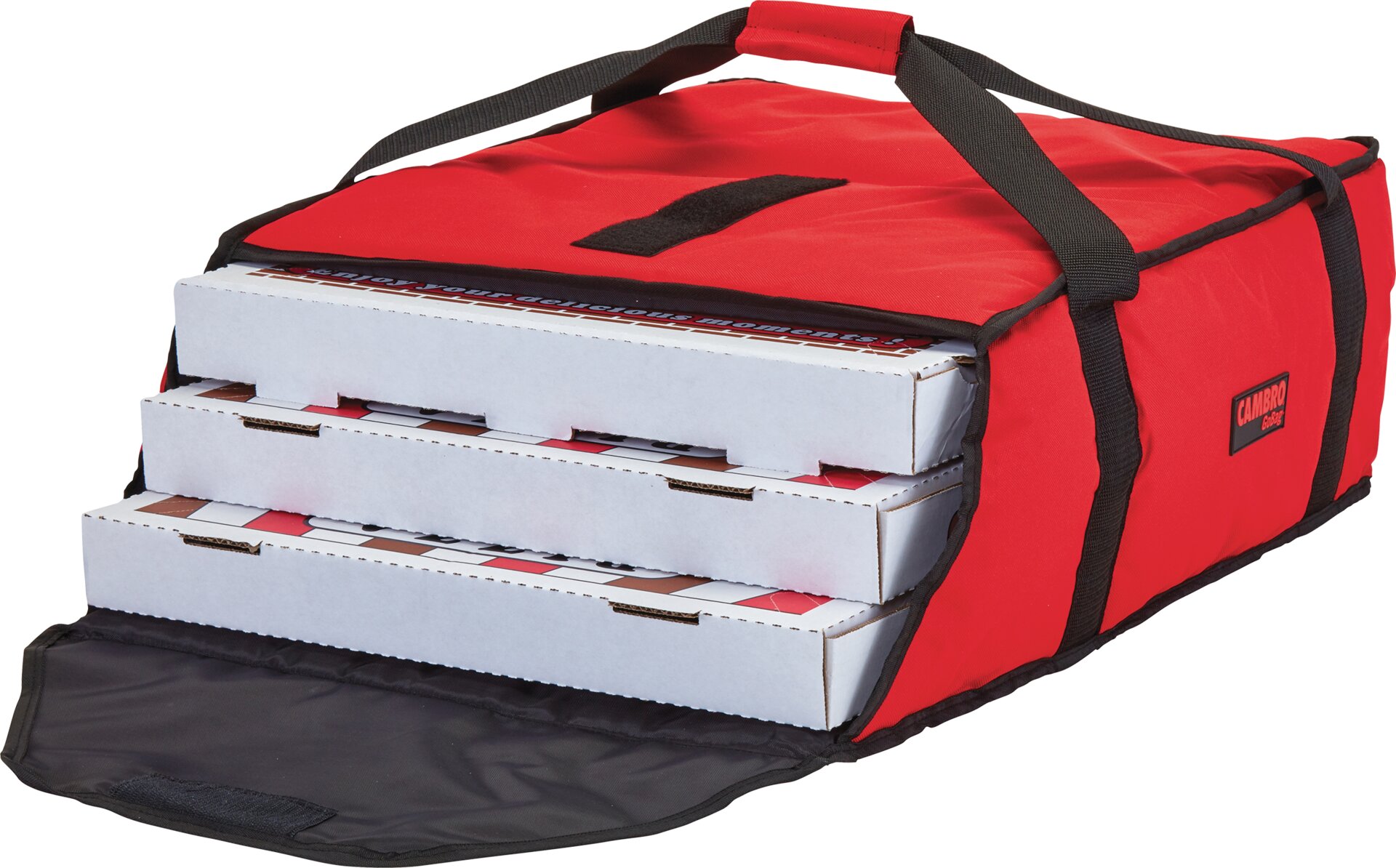 Pizza-Transporttasche, GoBag, rot, für 2 x 457 mm Pizzaschachteln