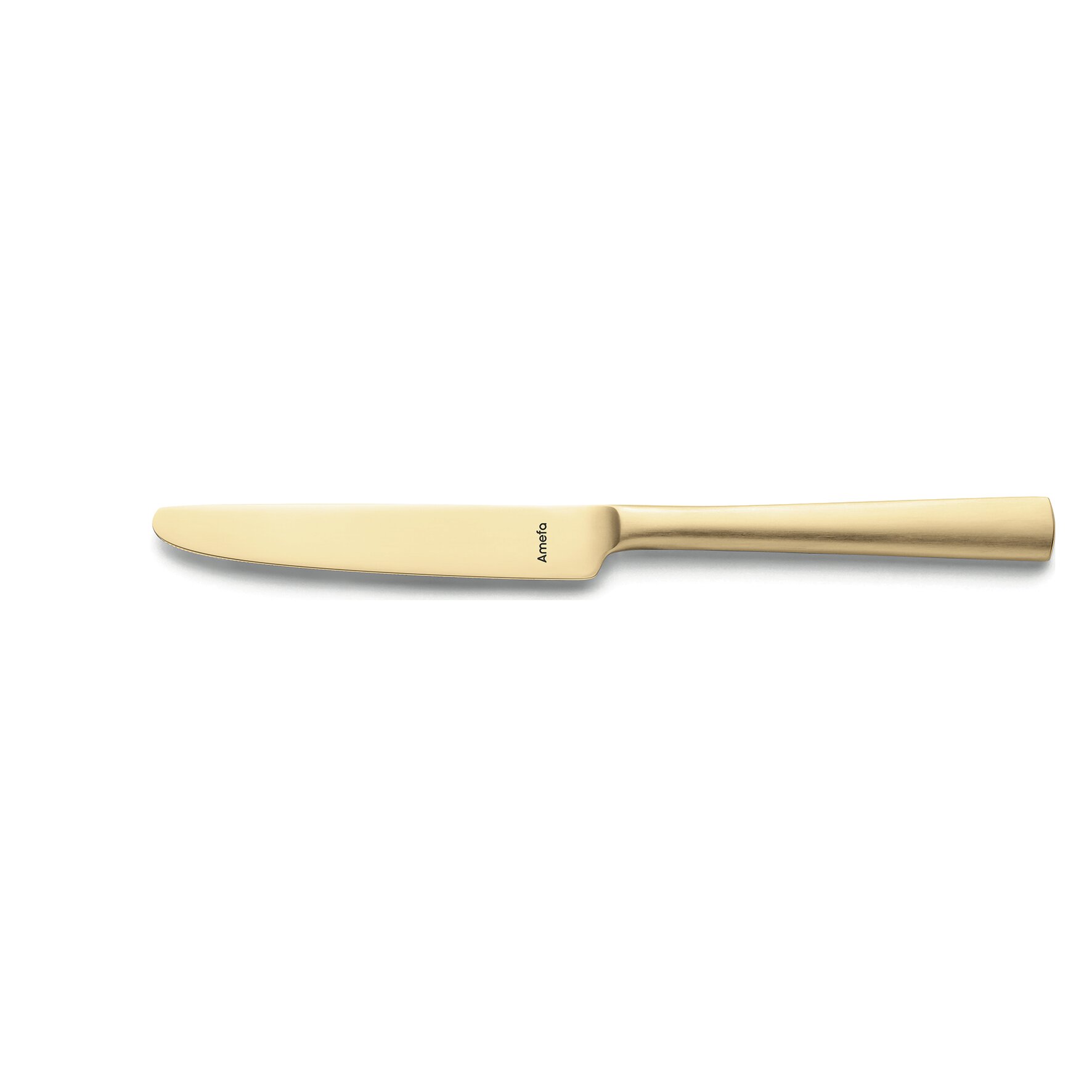 Ventura, Vorspeisen- / Dessertmesser Vollheft 211 mm PVD gold