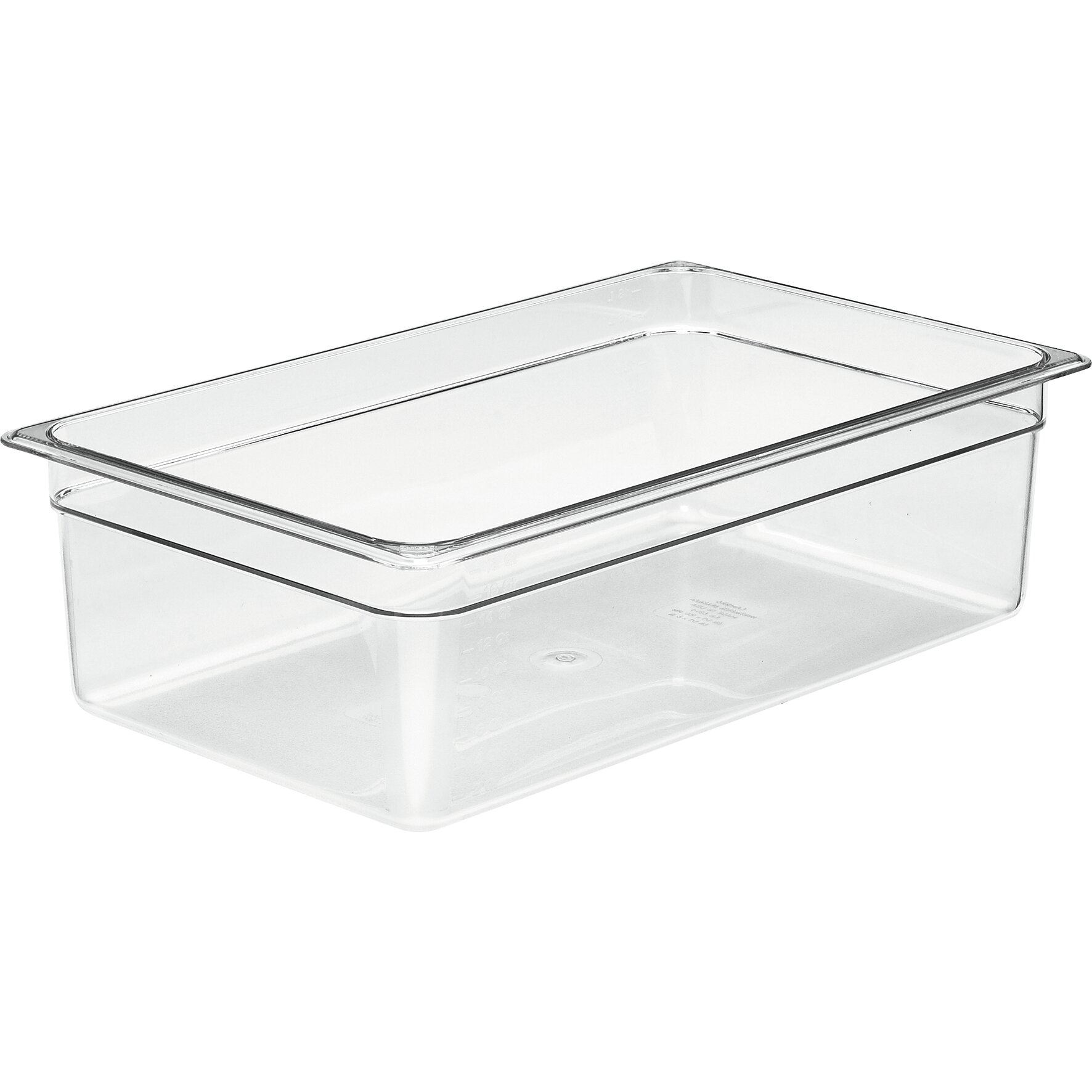 GN-Behälter GN 1/1 530 x 325 x 150 mm Copolymer BPA-frei transparent