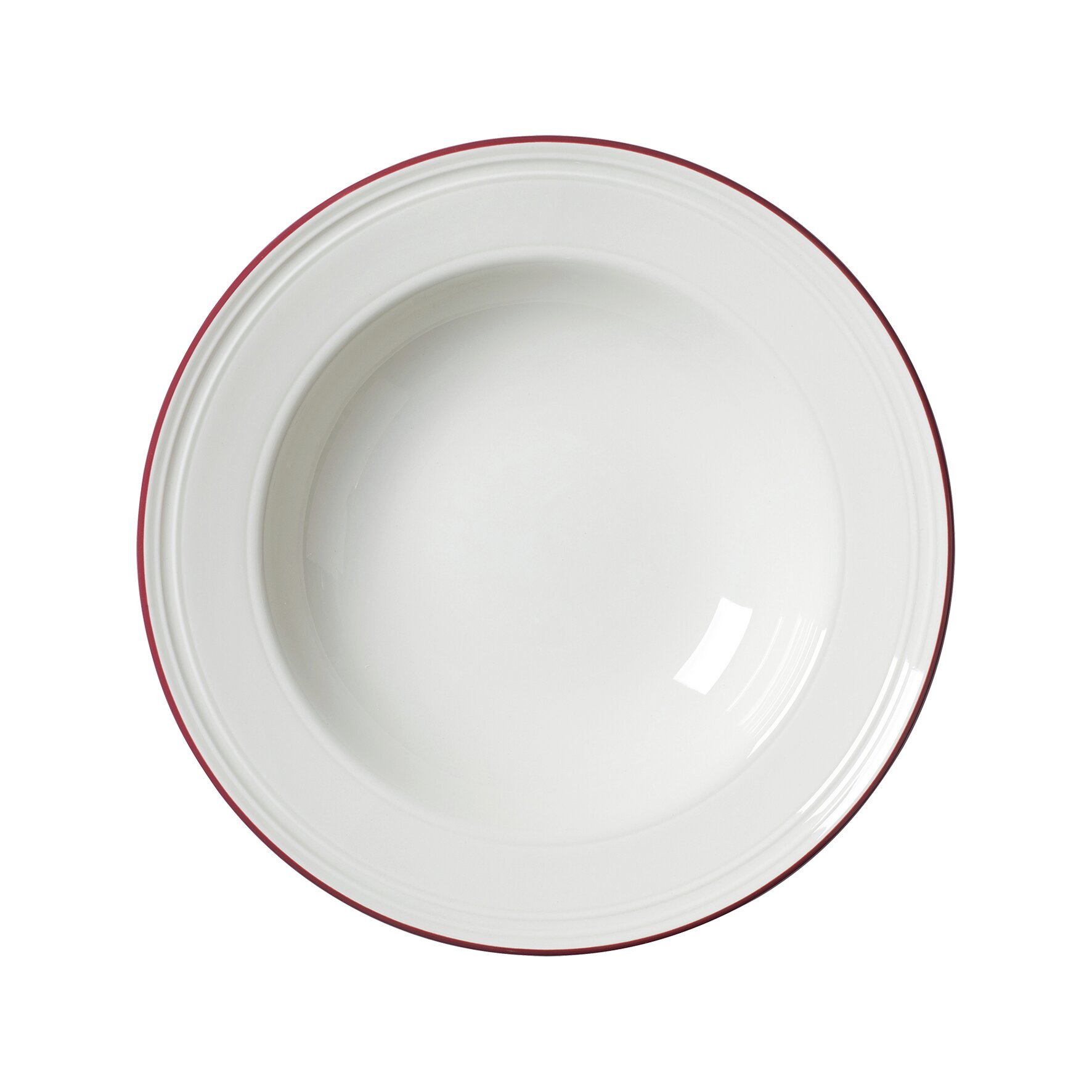 Bead Maroon Band, Pastateller ø 242 mm / 0,86 l
