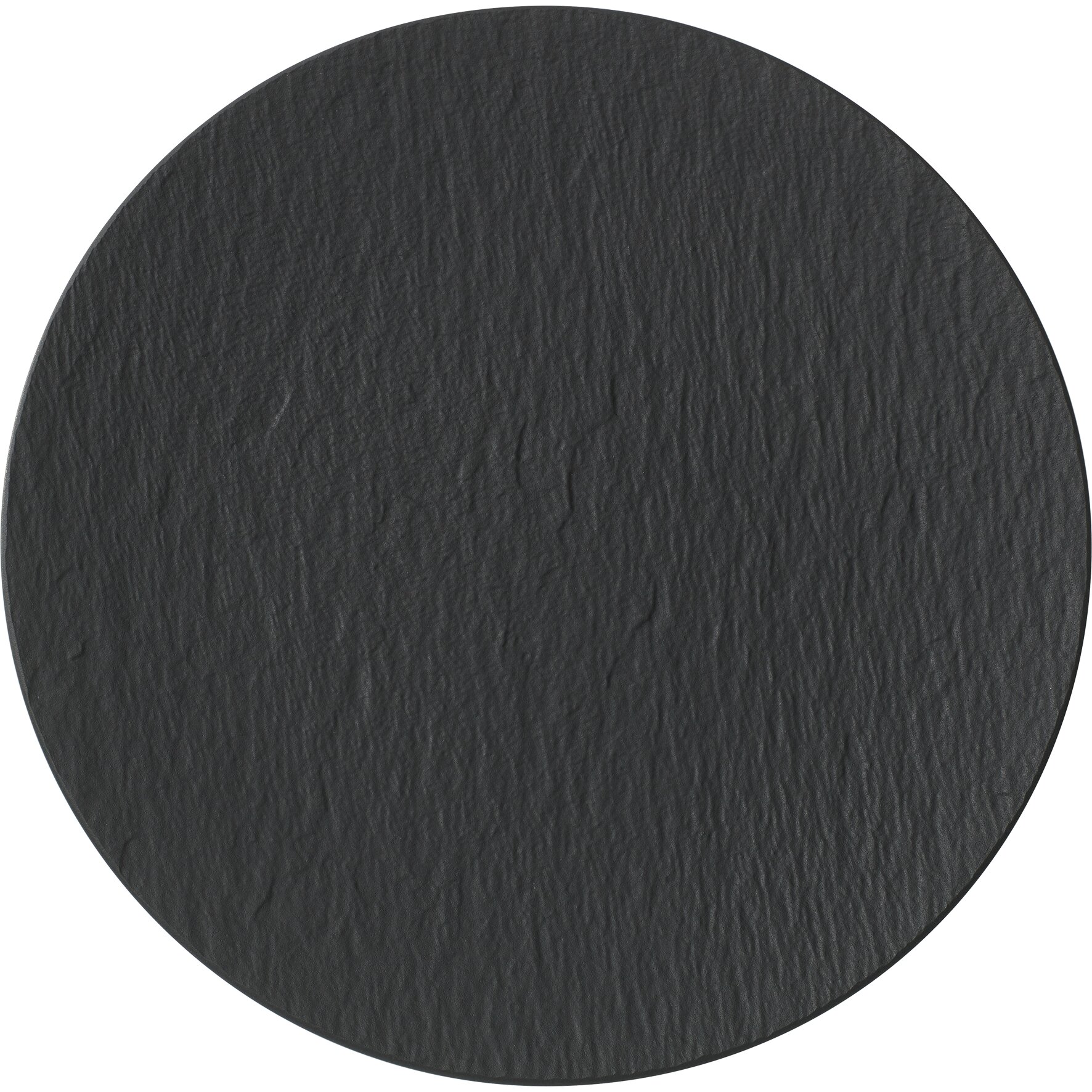 The Rock Black Shale, Coupeteller flach ø 318 mm schwarz