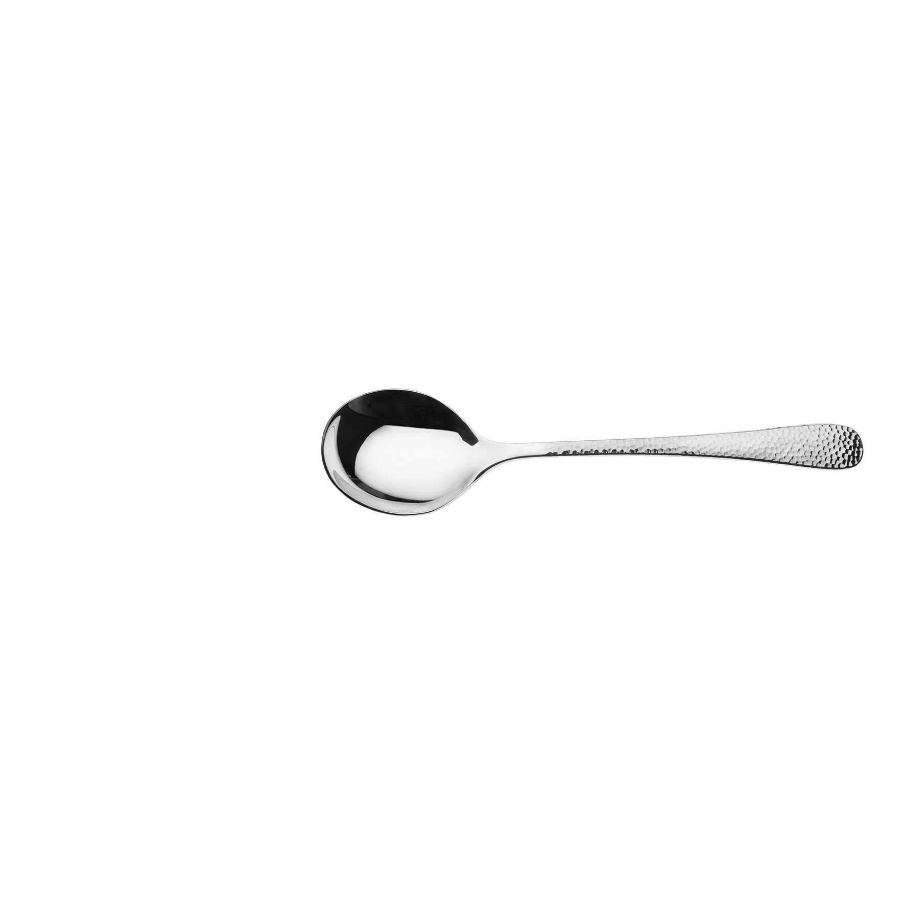 Mia, Sahne- / Tassenlöffel 173 mm gehämmert
