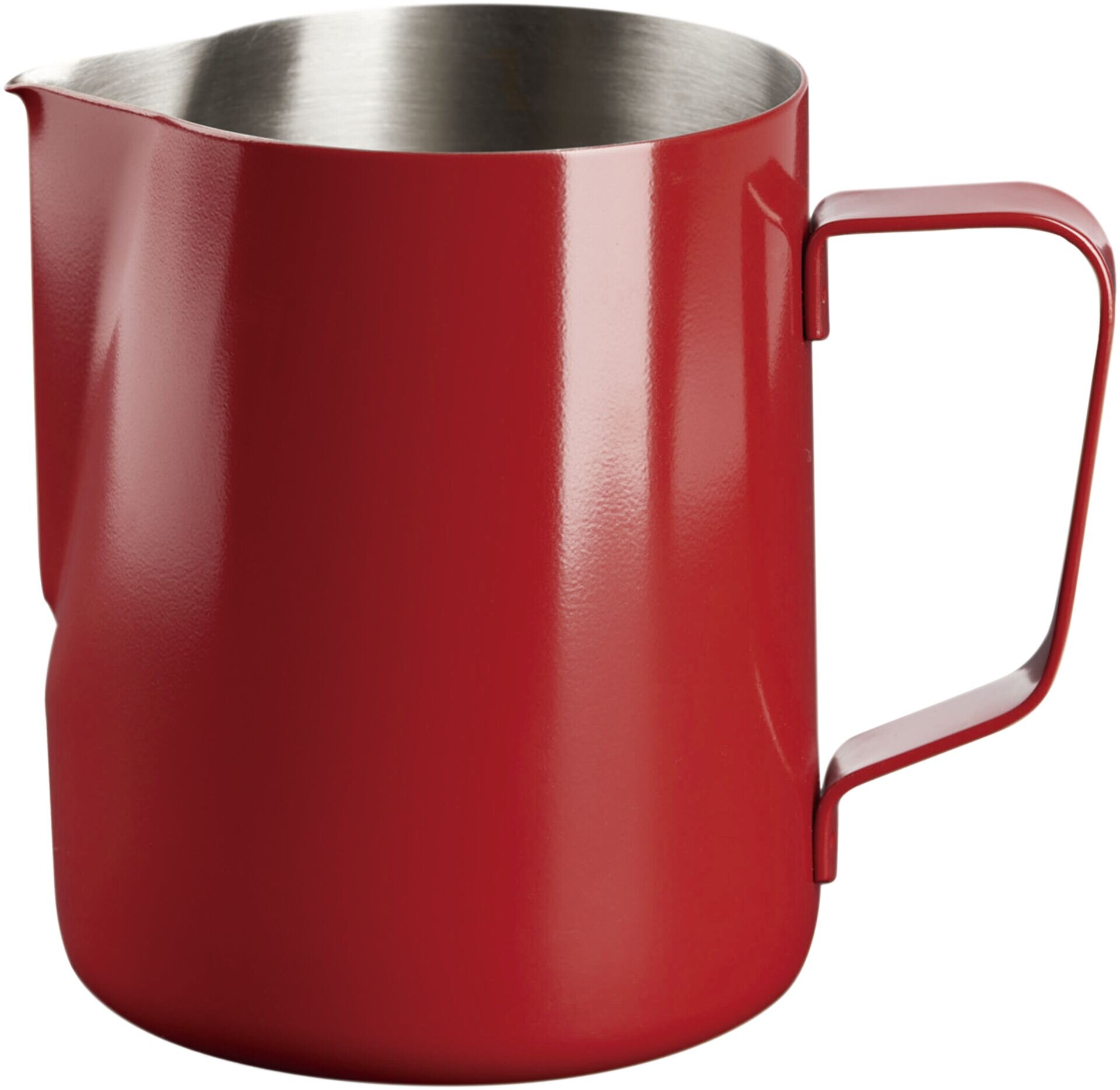 Milchkanne "Brocca" Edelstahl 0,35L rot