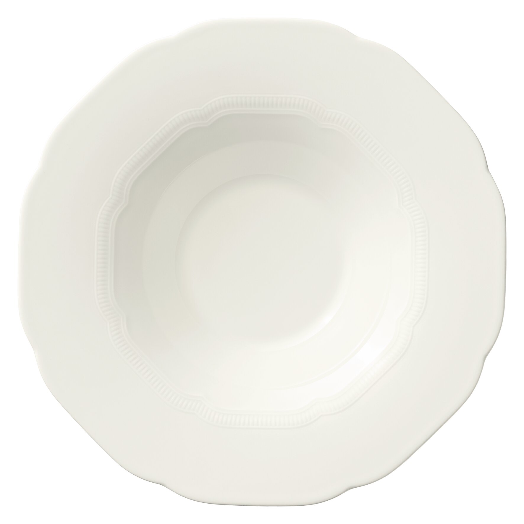 Create, Teller tief mit Fahne Relief ø 278 mm / 0,40 l