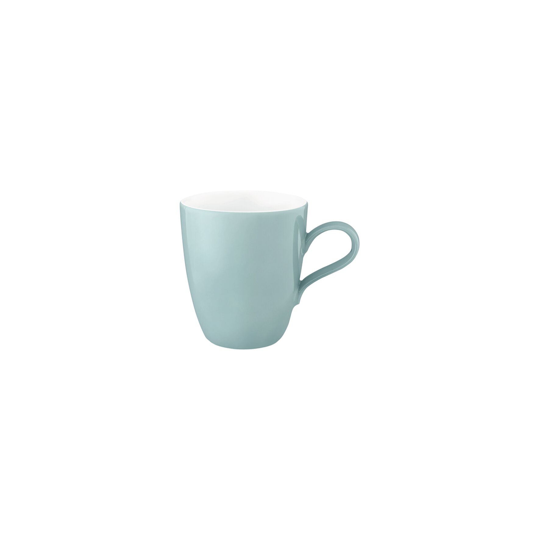 Fashion, Becher mit Henkel ø 128 mm / 0,38 l türkis