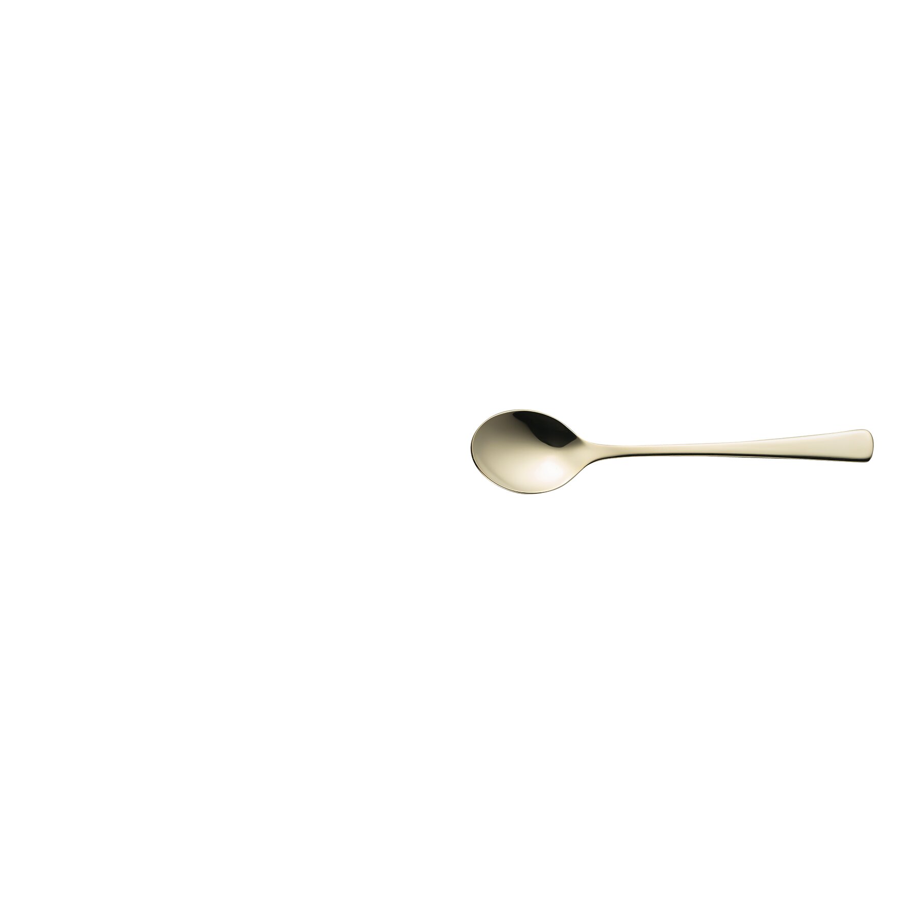 Karina, Kaffeelöffel 139 mm PVD Champagner