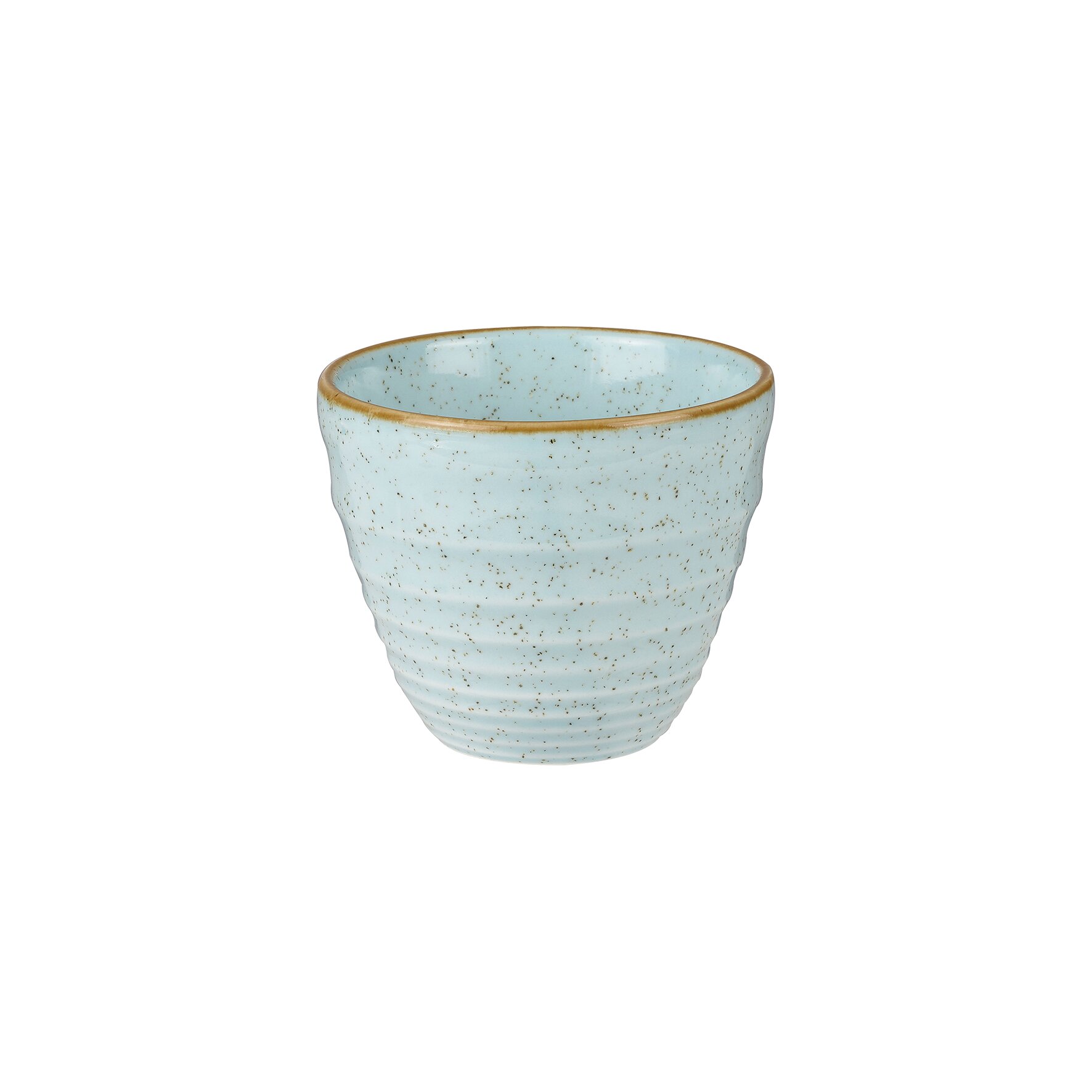 Stonecast, Becher Ripple Chip ø 95 mm / 0,28 l Duck Egg Blue