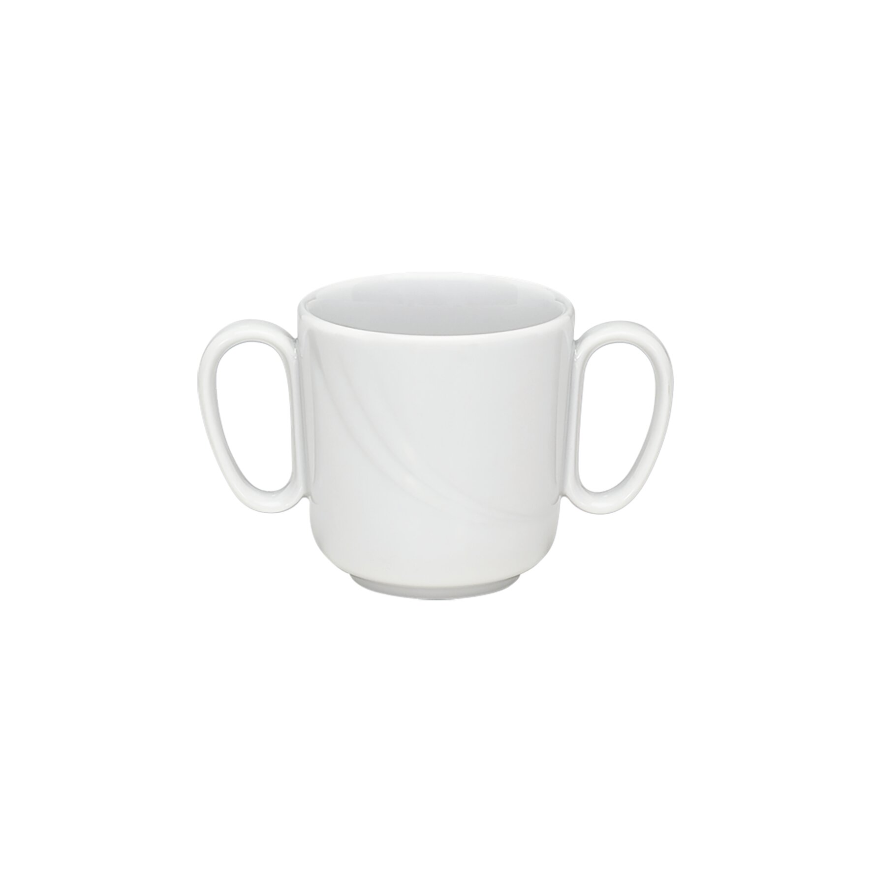 Donna Senior, Spezialbecher 2 Henkel ø 86 mm / 0,30 l weiß