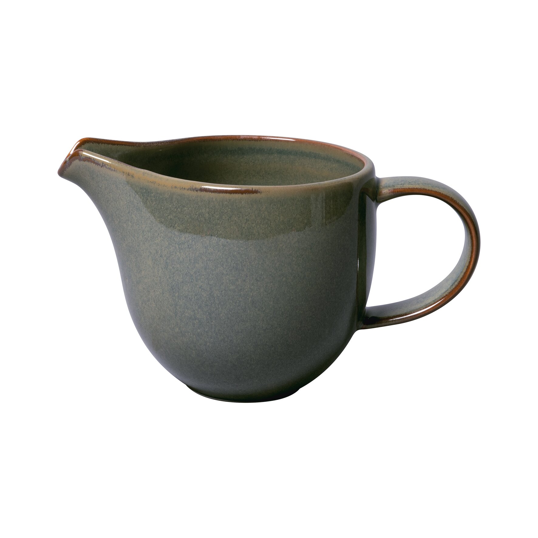 Crafted Breeze, Milchkännchen 139 x 84 mm / 0,20 l grün 