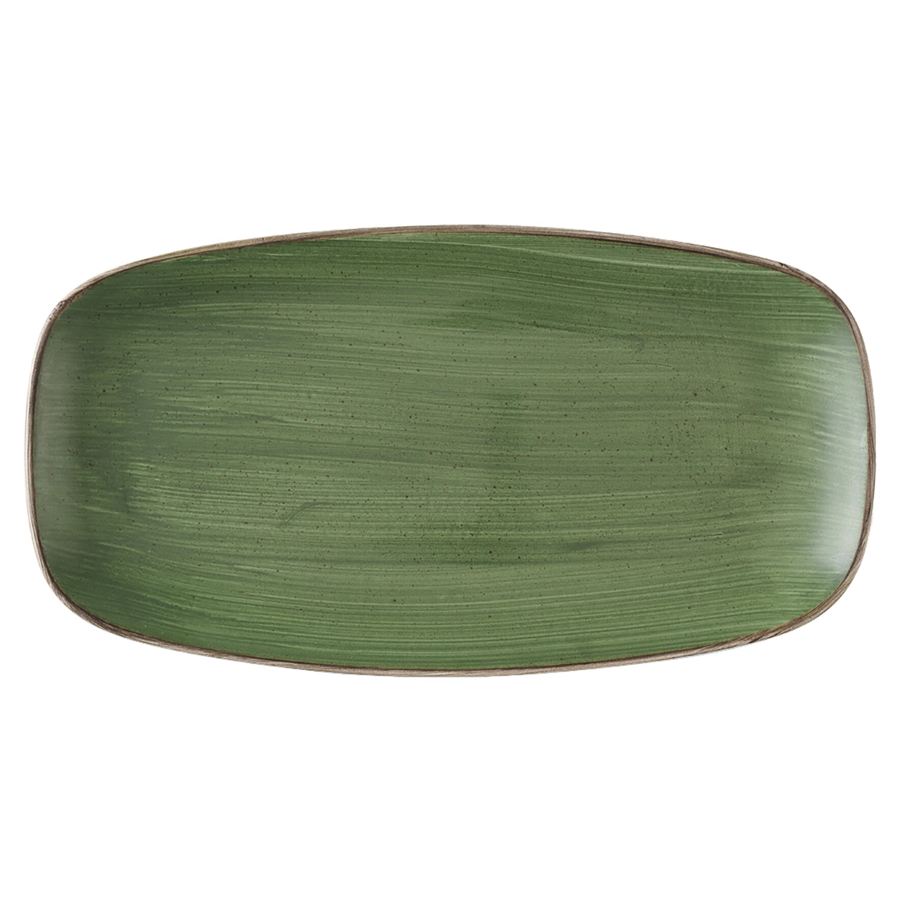 Stonecast, Platte Oblong rechtecking 355 x 189 mm Sorrel Green
